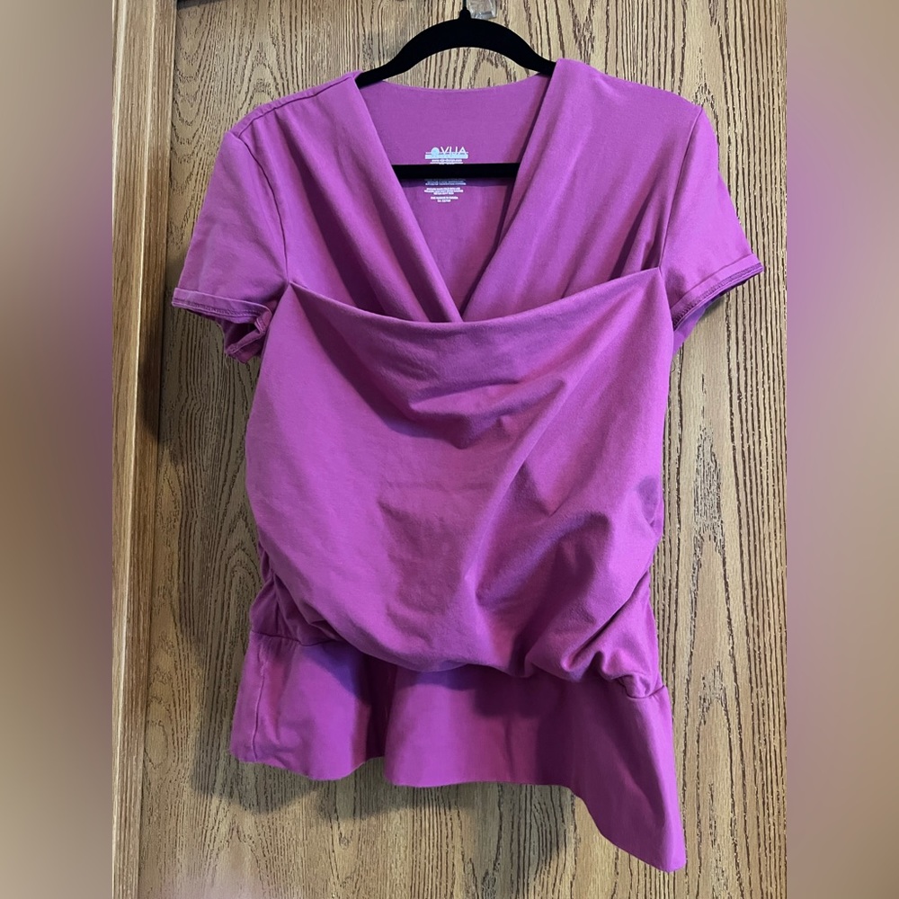 Vija baby wearing t-shirt